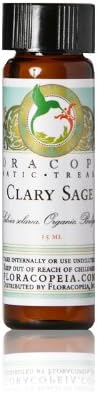Clary Sage Oil 1/2 oz (15 ml) by Floracopeia