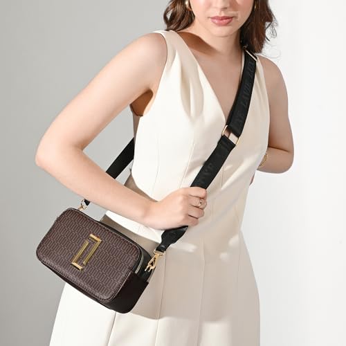 Image of Lavie Luxe Women's Mono Fenny Crossbody Sling Bag | Ladies Purse Handbag | Gift for Women