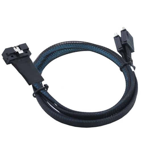 Câble PCI-E Slimline SAS SFF-8654 vers double OCulink 8611 pour carte graphique compacte 0.5m