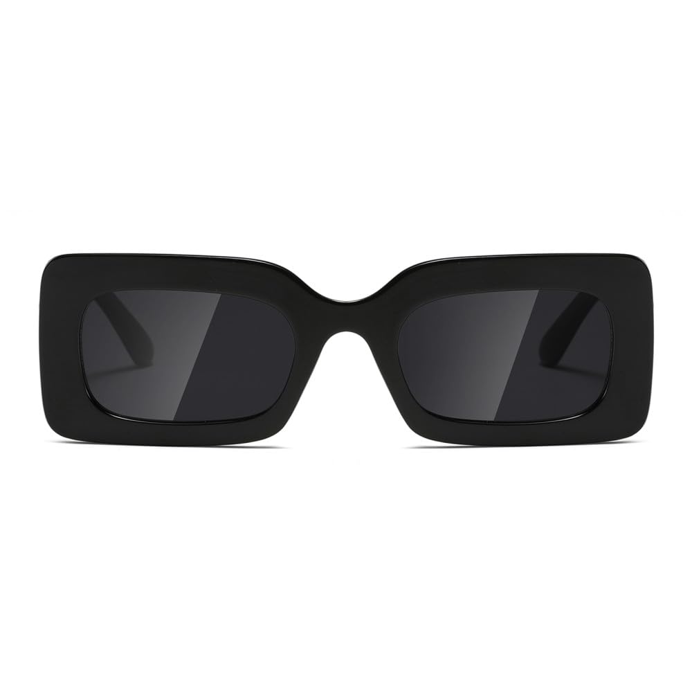 Okulary przeciwsłoneczne kobiety okulary mężczyźni prostokąta na zewnątrz UV400