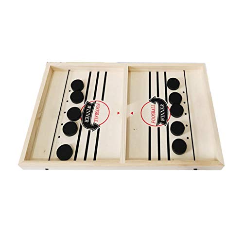 TOOGOO Sling Puck Game,Slingshot Games Toy, Foosball Winner Board Game,Bounce Chess Party Home Interactive Games Toy,Adults Parent-Child Interactive Chess Toy