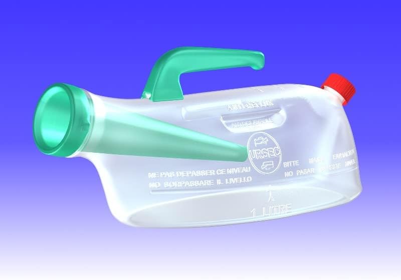 The Wright Stuff URSEC Spillproof Men's Urinal Glows in The Dark