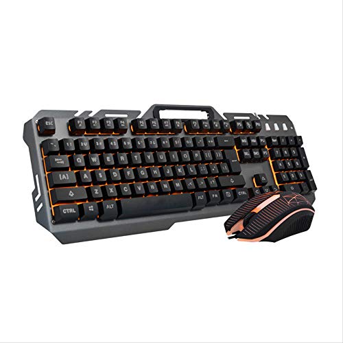 Clavier de jeu mécanique et souris pour session gaming nocturne