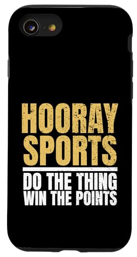 Hooray Sports Do The Thing Win The Points�Q�[�� ���[�N�A�E�g�{�[�� �X�}�z�P�[�X iPhone SE (2020) / 7 / 8 �p
