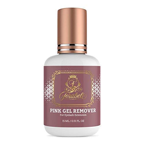PINK GEL LASH REMOVER for Eyelash Extensions 15 ml Forabeli Fast Adhesive Dissolution