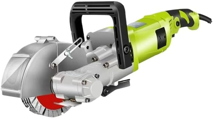 Wall Chaser, Handheld Wall Slotting Machine Brick Cutter Concrete Chaser Groove Hydropower Installation Circular Saw,for Masonry/Brick(Bare metal machine)
