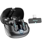 Amazon.com: Middle Rabbit SW5 Wireless Gaming Earbuds with Mic ...
