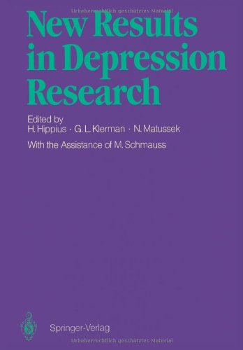 New Results in Depression Research