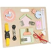 YULEYU Busy Board für Kleinkinder, Motorik Spielzeug Sensorik Spielzeug für Mädchen Junge Kleinki...