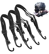 3 Stücke Gepäckspanner, Spanngurt Fahrrad, Expander mit Haken, Zurrgurte mit Haken, Gepäckspanner...