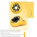 JCXYL EV 72MM 76MM 80MM Inline Skate Wheels 95A Roller Skate Wheels Replacement Wheels PU Wheels Inline Roller Hockey Wheels,Yellow,72MM