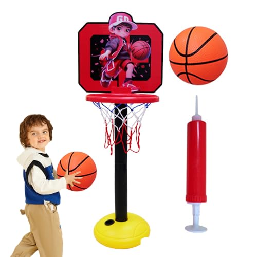 Aro de baloncesto para habitación infantil donde jugar y entrenar los días de lluvia