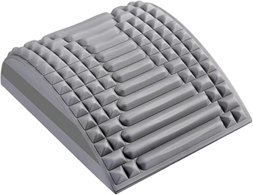 Yoga Back Stretcher | Posture Corrector | Back Support Adjustable Spine Board | Refresh and Back Stretcher | Back Cracker Lower Back Pain Relief | Relaxation Yoga | Waist Massager (Grey)