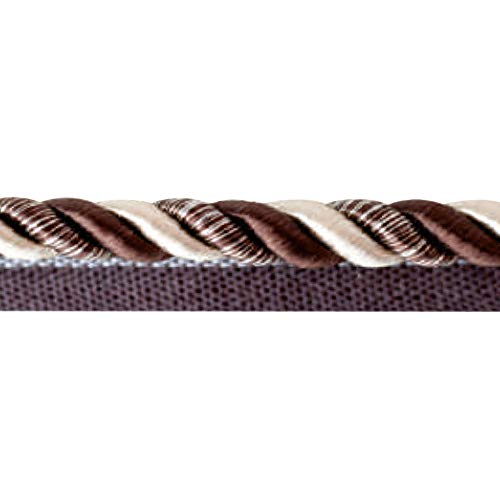 Fenghuangwu 13 Yard Handmade Cord Trim,0.24" Diameter Twisted Cord Trim