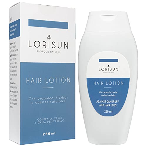 Lorisun Haarlotion mit Propolis | Anti-Haarausfall und Anti-Schuppen Haarlotion |Reduziert gereizte Kopfhaut | Haarpflegelotion | 250ml Cover
