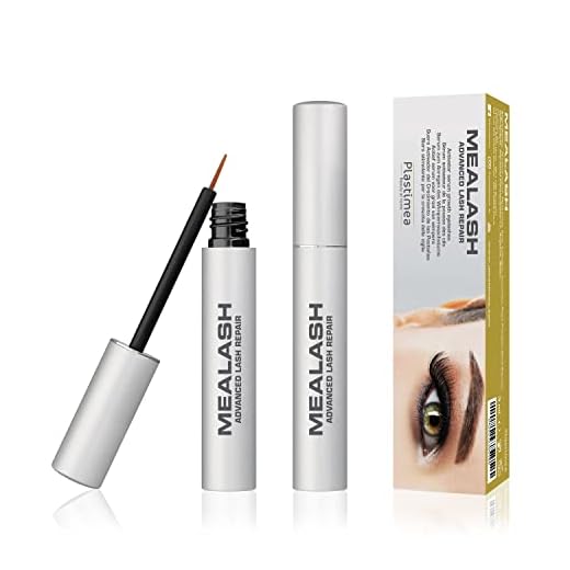Mealash ögonfransserum för längre, fylligare, tjockare fransar - Avancerat reparationsserum berikat på Biotin och Pumpafrön extrakt för lyxiga och hälsosamma fransar & ögonbryn - Fransk expertis