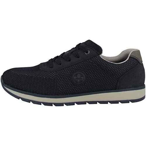 Rieker Herren 18330 Oxford-Schuh, Pilot-grau/Pazifik/Polvere 14, 40 EU Cover