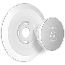 Wall Plate for the Nest Thermostat 2020 Google Nest Thermostat Trim Kit Accessories Easy Installation Snow