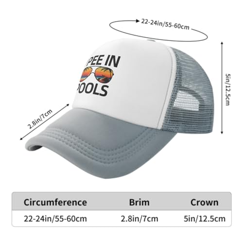 Image of Funny Trucker Hats,Trucker Hat Baseball Cap for Women Snapback Adjustable Hat Humor Gift Men