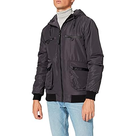 Soul Star Men's Charcoal Inverse Jacket Cover