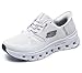 Produktbild Skechers Damen Glide-Step Pro Sneaker, White Mesh/Silver Trim, 40 EU