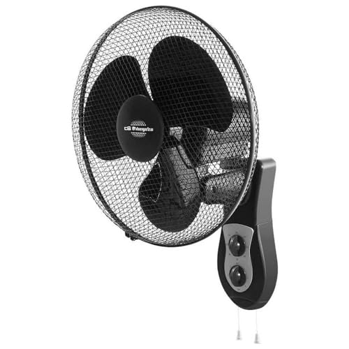 Orbegozo WF 0141 Wandventilator, 40 W, 3 snelheden, 120 minuten timer, beschermingsrooster,...