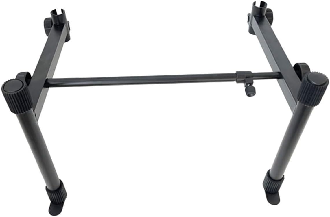 Hemoton Adjustable Keyboard Rack Double Tube Stand for Electronic Piano Lightweight Design for Stability and Comfort for Musicians and Keyboard Enthusiasts