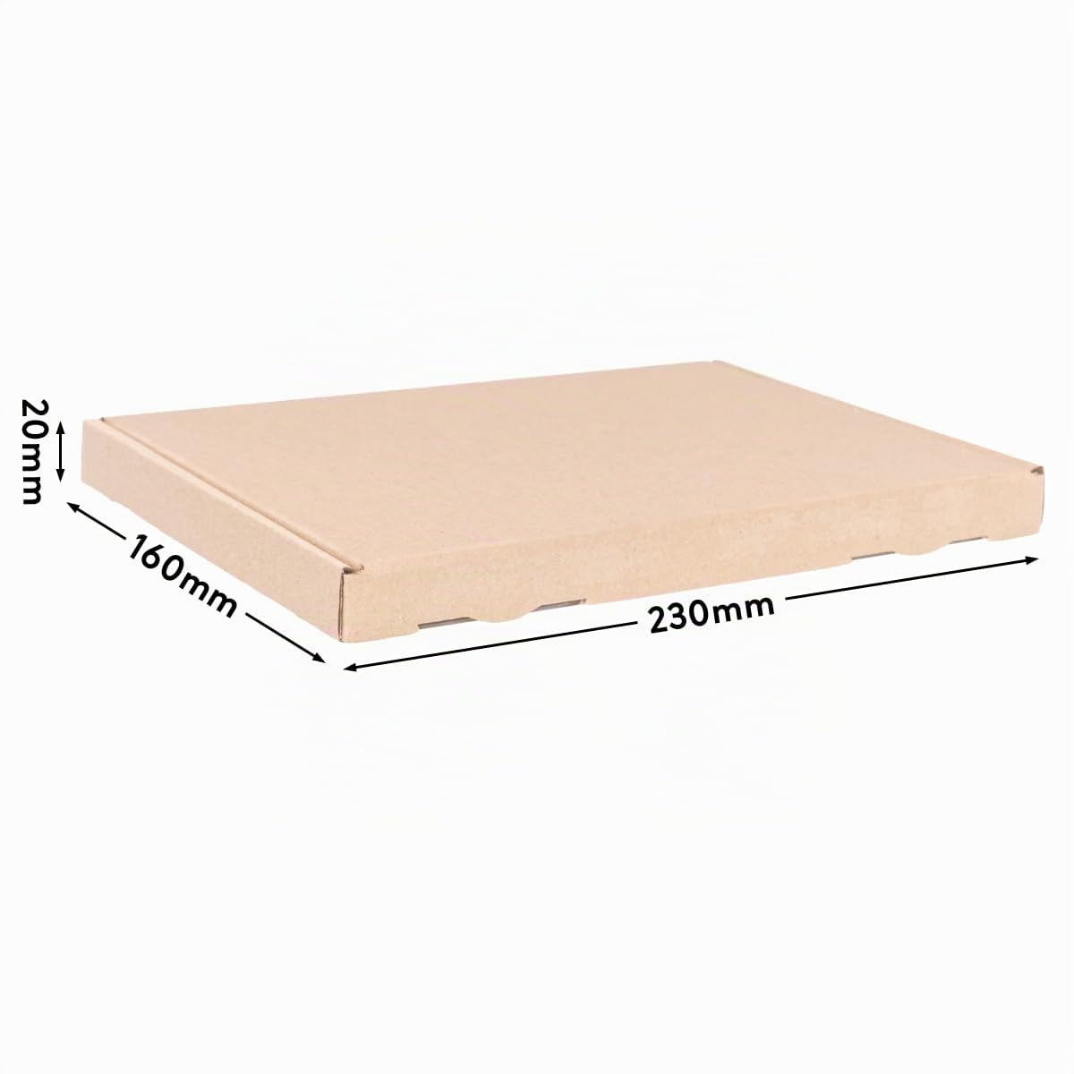 verpacking Großbriefkartons 230 x 160 x 20 mm Großbriefkarton GB-1 DIN A5 für Warensendungen (Innenmaß 220 x 155 x 17 mm) DHL GLS DPD Braun Versandkarton Büchersendung Brief (300 Stück)