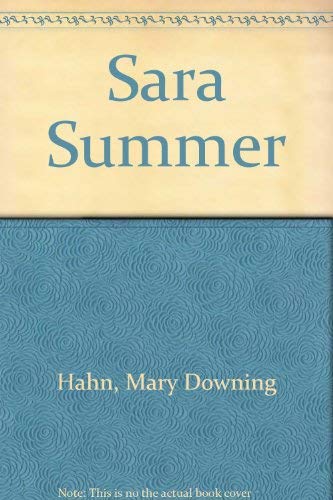 Sara Summer 0395289688 Book Cover