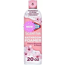 C'loroxs Scentiva Bathroom Foaming Cleaner, Cherry Blossom & Peach, 20 fl oz, 1 Pack