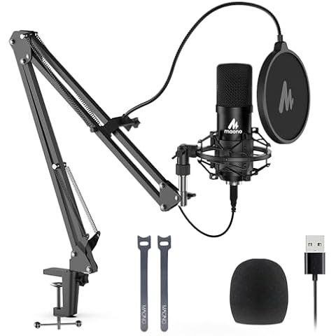 USB Microphone with Professional Sound Chipset Cover