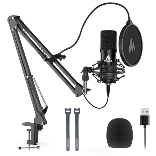 MAONO AU-A04 USB Microphone 192kHz/24-bit Cardioid