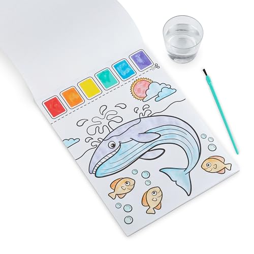 Image of Melissa & Doug Paint With Water Activity Book - Ocean (20 Pages) (Pack of 2)