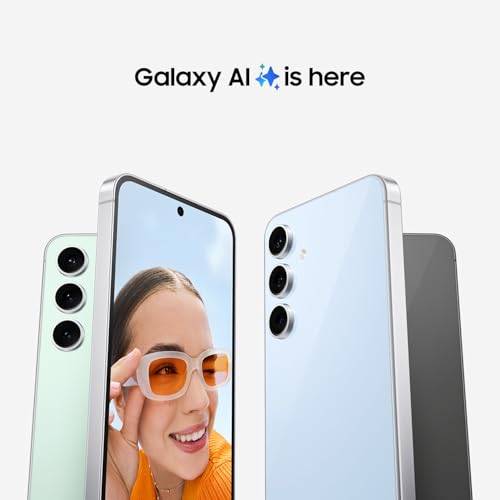 Samsung Galaxy S24 FE AI Smartphone ohne Vertrag, AI Handy mit Android, 8 GB RAM, 128 GB Speicher...