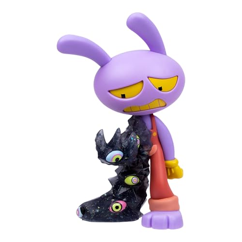 Amazing Digital Circus Jax Abstracted Collection Quality 4/10.1 cm Boxed Collectible Vinyl Figure with Collector Card 4 to Collect: Pomni Caine Gangle and Jax