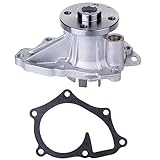 Engine Water Pump with Gasket,ECCPP fits 2001-2011 Toyota Camry Matrix Corolla RAV4 Solara 2005-2012 Scion TC XB 2.4L L4 DOHC