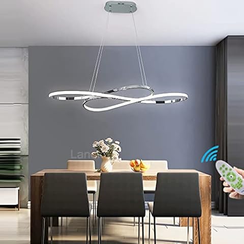 Lámpara Colgante LED Ajustable 45W (Cromo) Cover