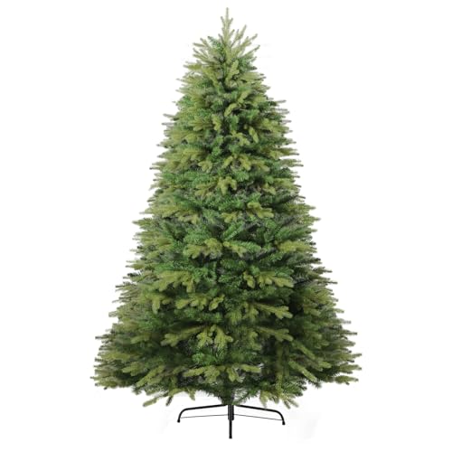 Árvore de Natal artificial de 180 cm, suporte metálico. Realista e com ramos densos. Árvores de Natal artificiais.