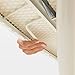 Brabantia Size B Ironing Board (49x15 in) 7 Height Options, Adjustable Steam Iron Rest Holder (Ice Water) Non-Slip Feet, Anti-Collapse Child Locks