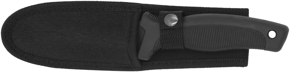 Zenport 14034G Hunting Knife, 9-Inch, 4.2 Inch Stainless Steel Blade, Black - 3 Pack