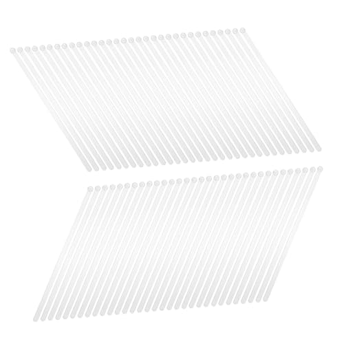 STOBAZA Tiny Stirrers for Mixers 120pcs Disposable Stir Sticks for Coffee Tea and Drinks