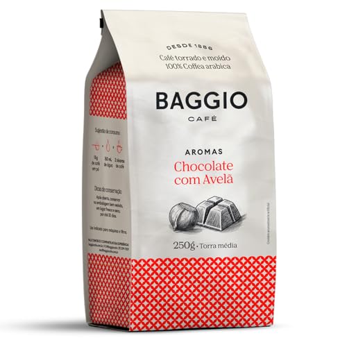 Baggio Café Café Torrado E Moído Aroma De Chocolate Com Avelã 250G