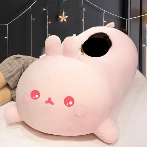 ぬいぐるみ ねこ 猫 可愛い抱き枕 コットン Cutdred 昼寝クッション 縫いぐるみ 人形 癒し ラブブ 柔らかい人形枕、子供のためのギフト 動物 150cm クッション スーパソフト もちもち もこもこ お祝い 背当て かわいい (80cm,タイプ