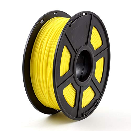 Filament Imprimante 3d,Filament pla Imprimante 3D Filament 1,75 en fibre de carbone Bois ABS Métal Eramics Nylon (Color : PLA Yellow)