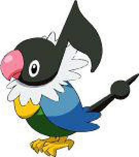 Pokemon Jakks Pacific Diamond & Pearl Series 1 Basic Figure Chatot [Toy]
