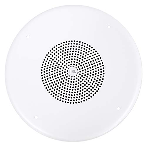 JBL Professional CSS8004 Commercial Series 5-Watt Ceiling Speaker, 4-Inch, White