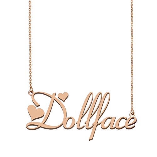 Personalized My Name Necklace Dollface