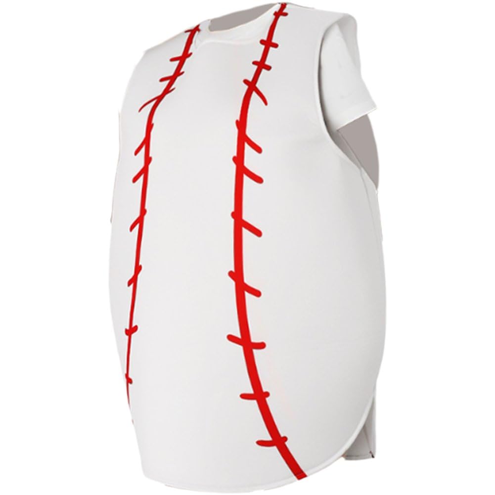 Costume de baseball pour adulte combinaison de sport drôle Halloween