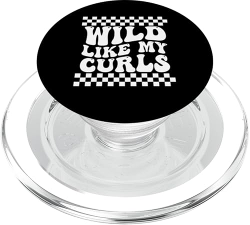 Wild Like My Curls Carino capelli ricci divertente PopSockets PopGrip per MagSafe