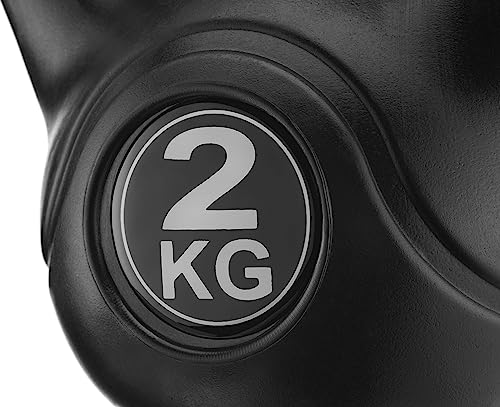 Kettlebell de Musculation - Variété de Poids 2/3/4/6/8/10/12/14 kg - Prise en Main Facile et Confortable, Haltère d'élan, Poids Materiel Sport, Musculation Accessoires de Fitness Hommes, Femme – Image 5